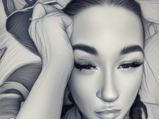 Eroottinen videokeskustelu Rayana-blackandwhite