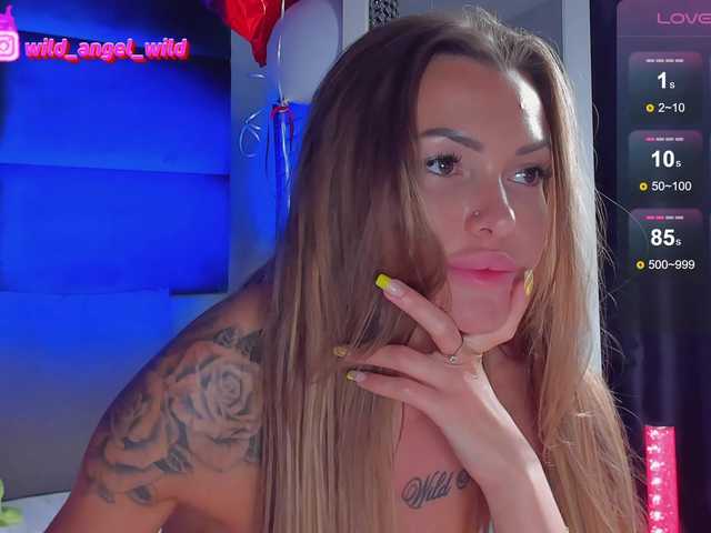 Kuvat WILD-ANGEL777 Hello guys, BEFORE PRIVATE 150 TOKENS ❤ Camera only in private Anal, TWO DILDOS, SQUIRT ONLY in FULL private Favorite vibrations: 11, 111, 222 ✨wild_angel_wild INST NEW